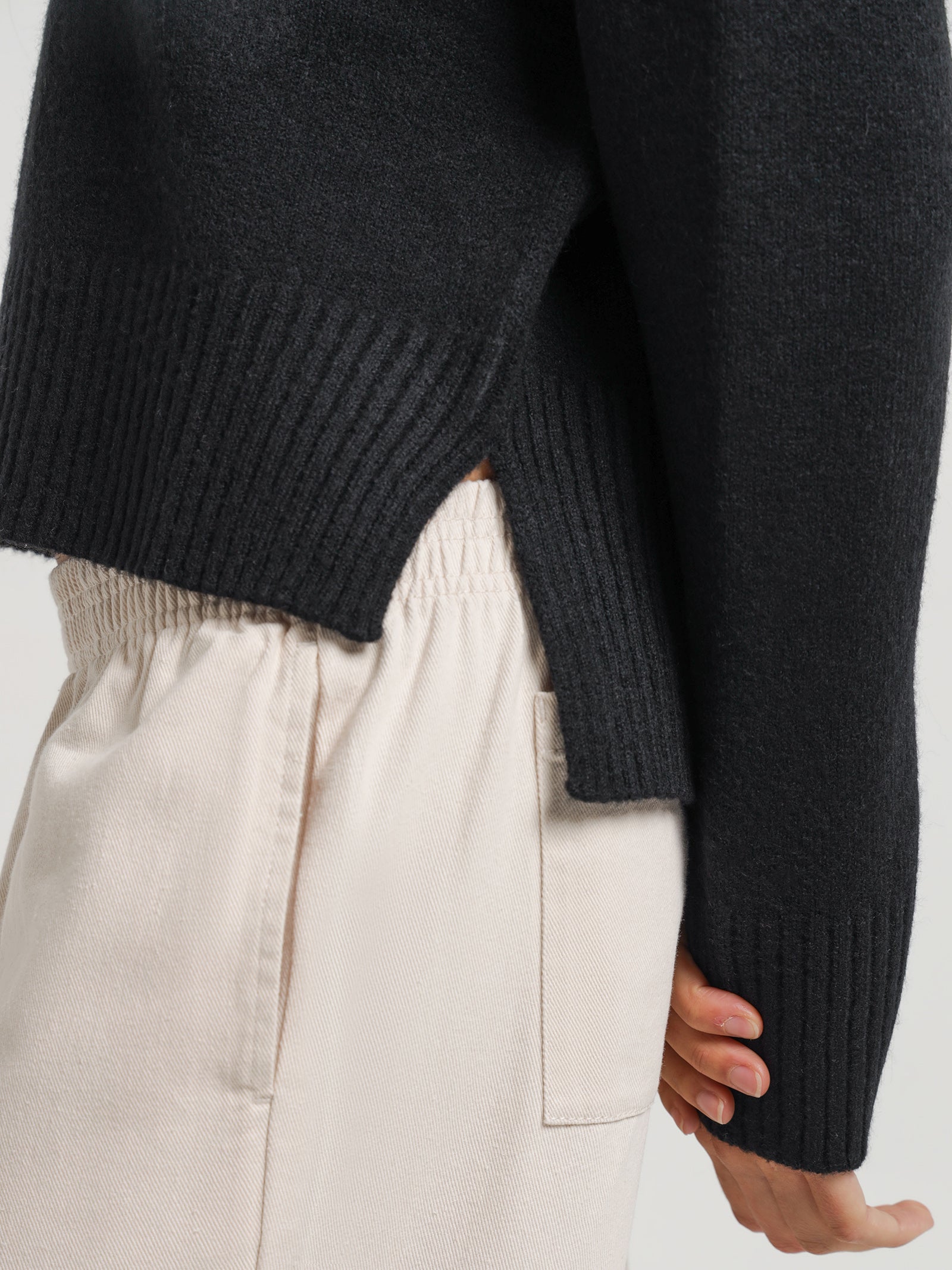 Nude lucy Finley Knit in Black Black | Glue Store