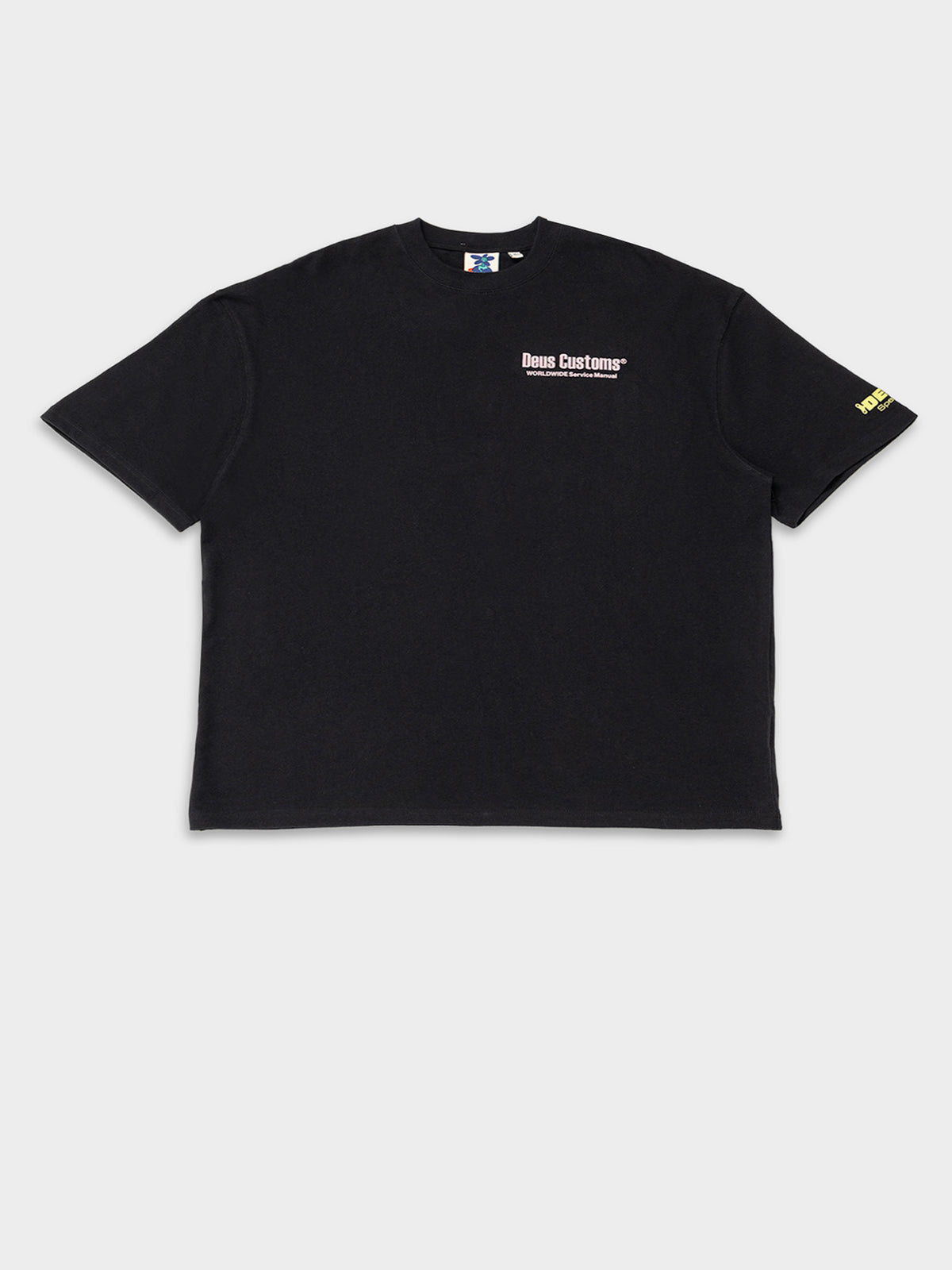 Deus Service Manual T-Shirt in Black | Black