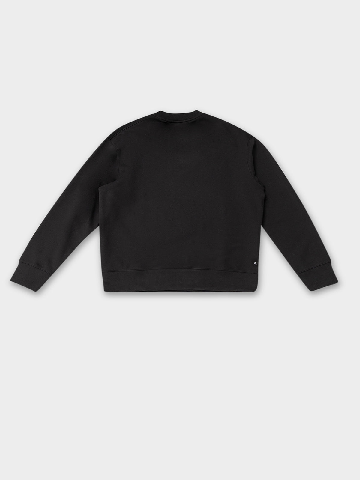 Adidas Adicolor Contempo Crew French Terry Sweatshirt in Black | Black