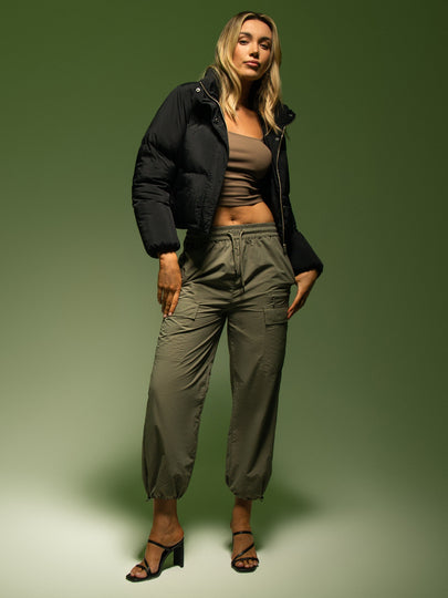 Vladia Spray Pants in Khaki