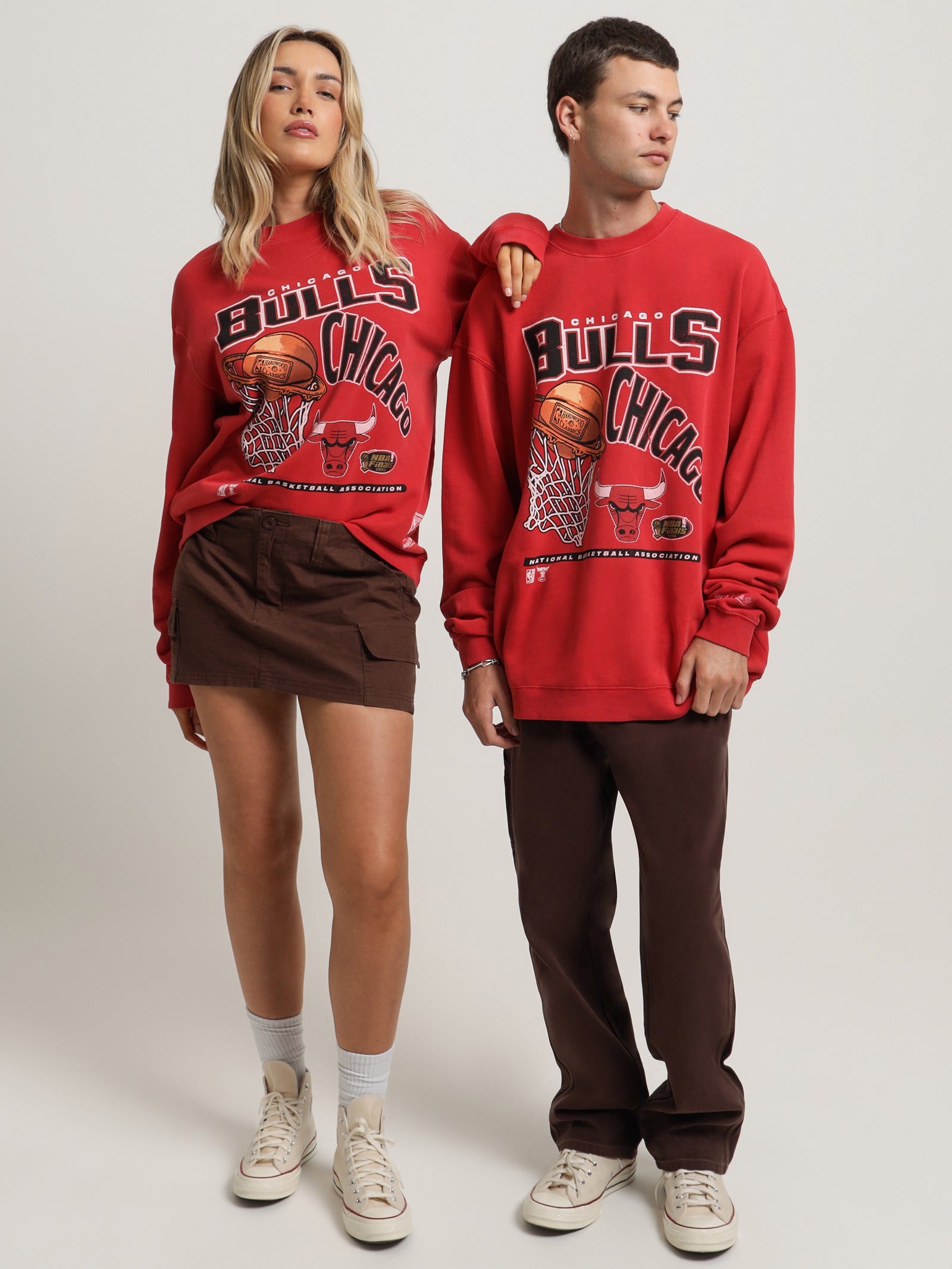 Chicago Bulls Puffer Jacket by UNK x Topshop