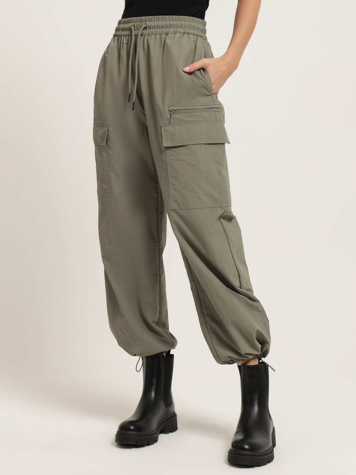 Misha Urban Vladia Spray Pants in Khaki | Khaki