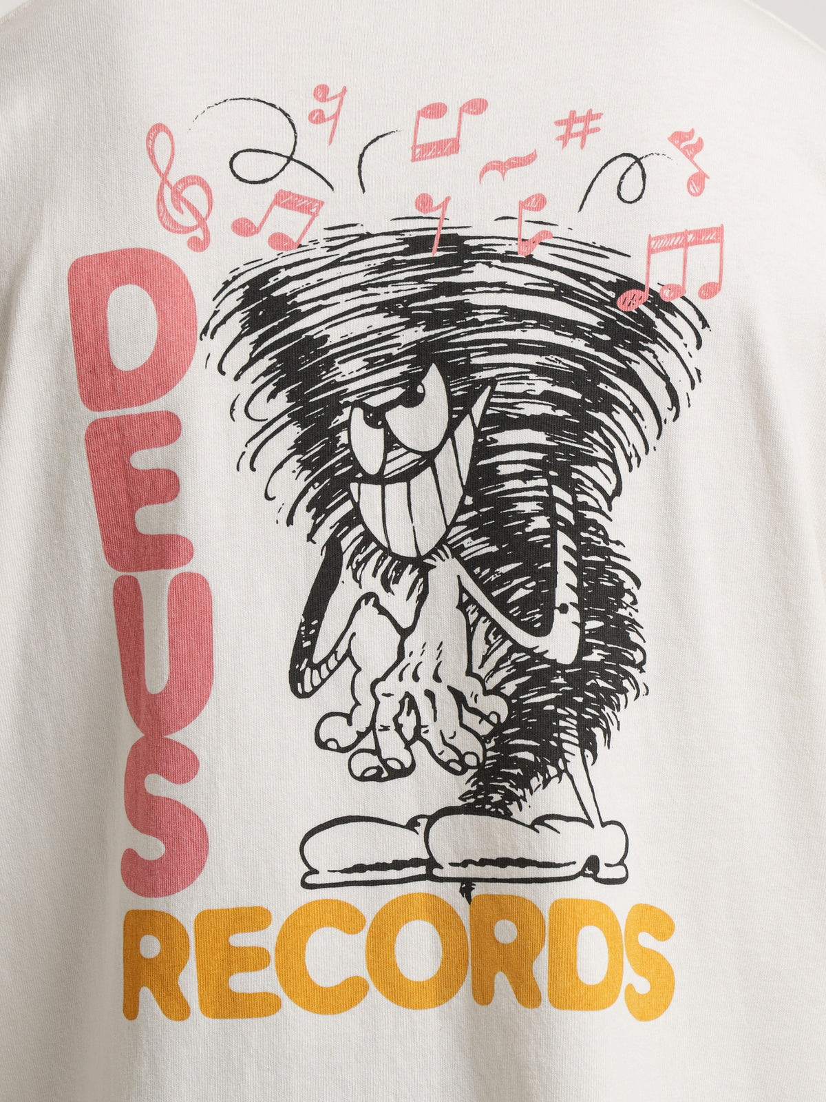 Deus Sound System T-Shirt in White Sand | White Sands