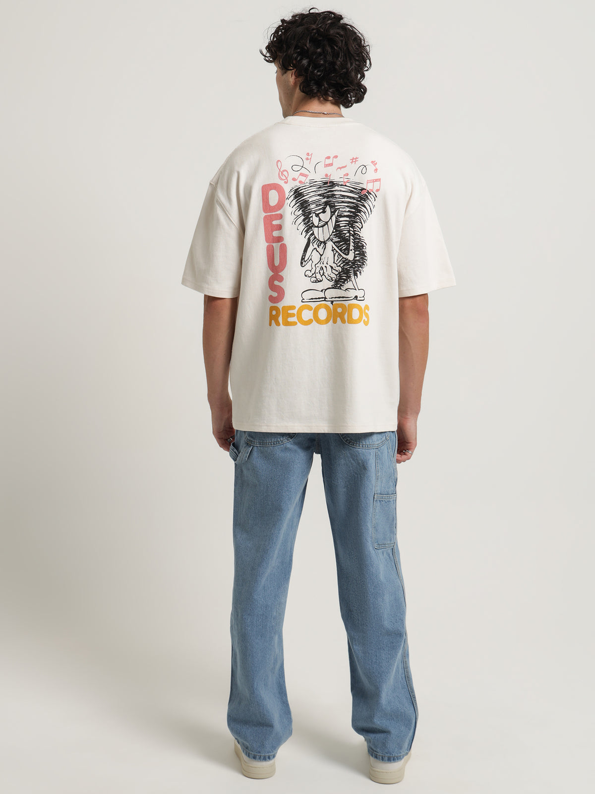 Deus Sound System T-Shirt in White Sand | White Sands