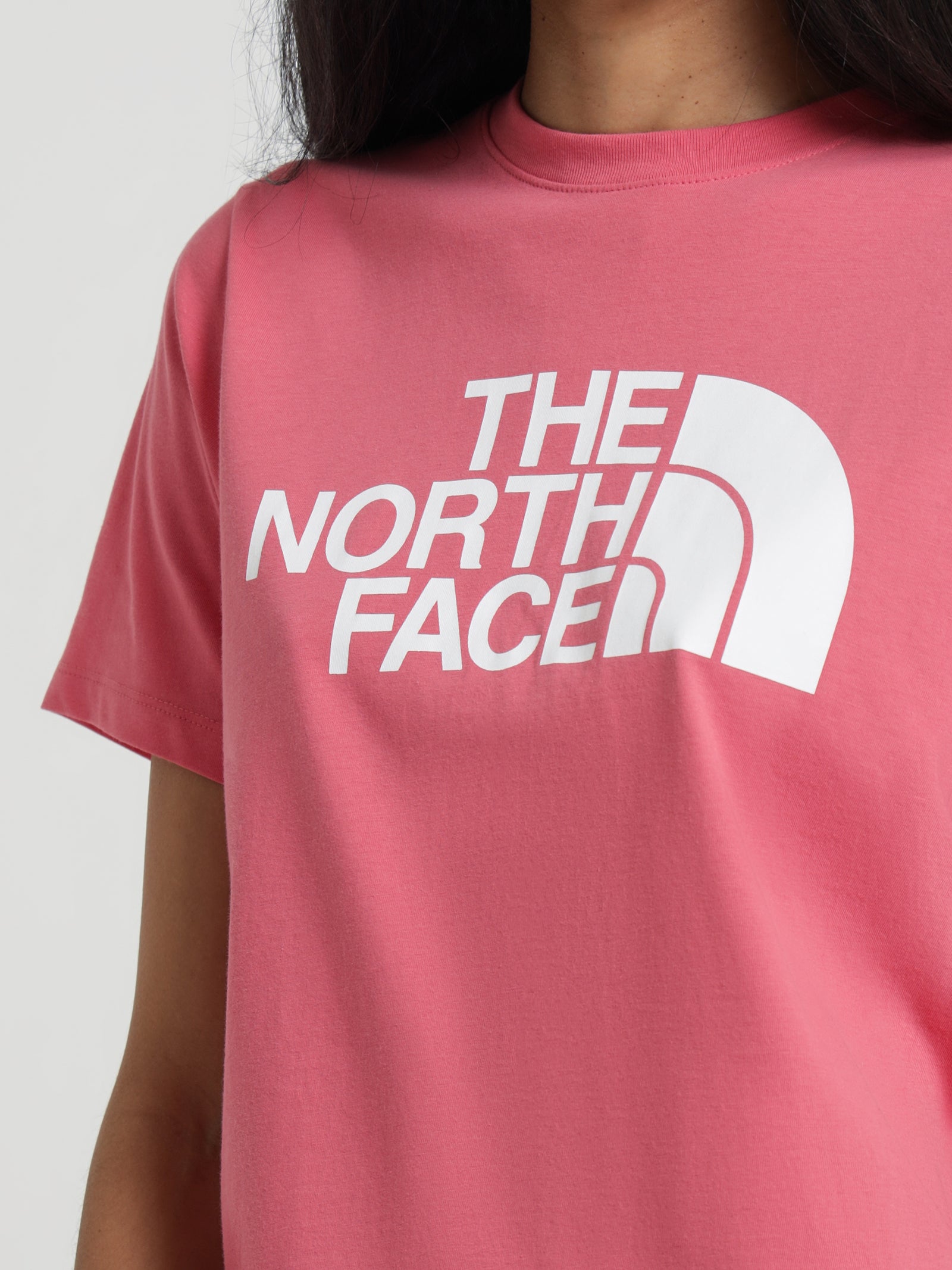 Short Sleeve HD T-Shirt in Pink & White