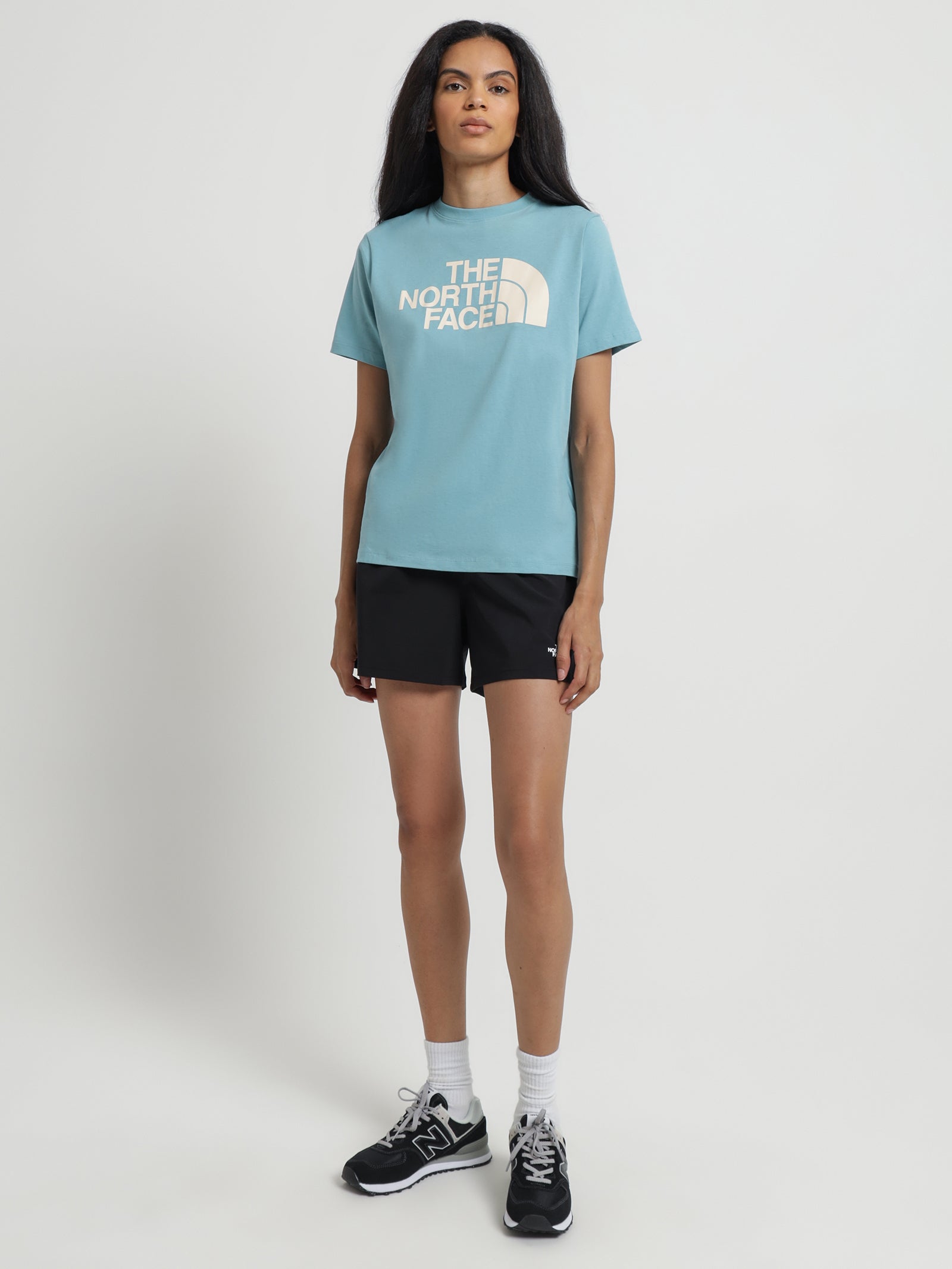 Short Sleeve Half Dome T-Shirt in Blue