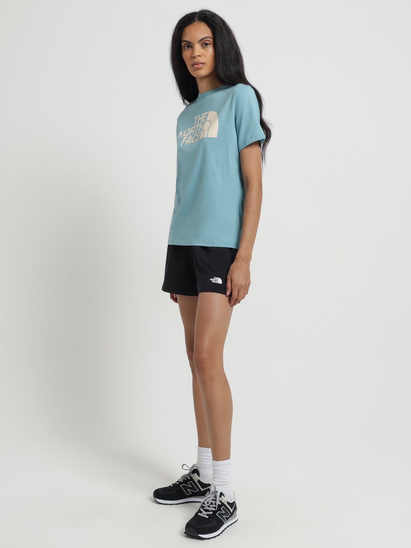 Short Sleeve Half Dome T-Shirt in Blue