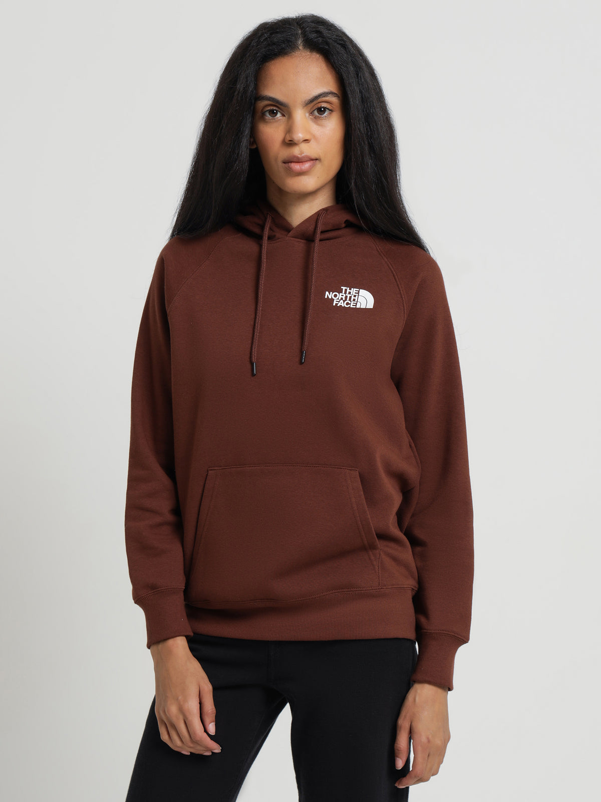 The North Face Box NSE Pullover Hoodie in Dark Oak | Dark Oak