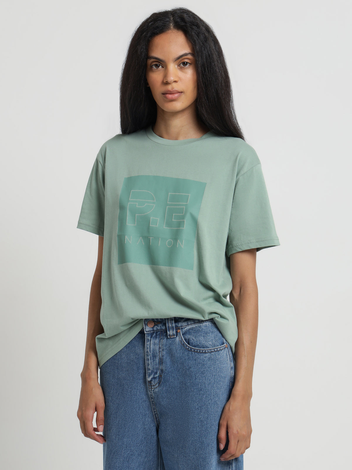 Pe Nation Arcade T-Shirt in Iceberg Green | Green