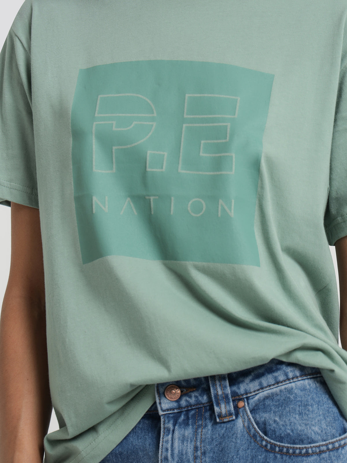 Pe Nation Arcade T-Shirt in Iceberg Green | Green