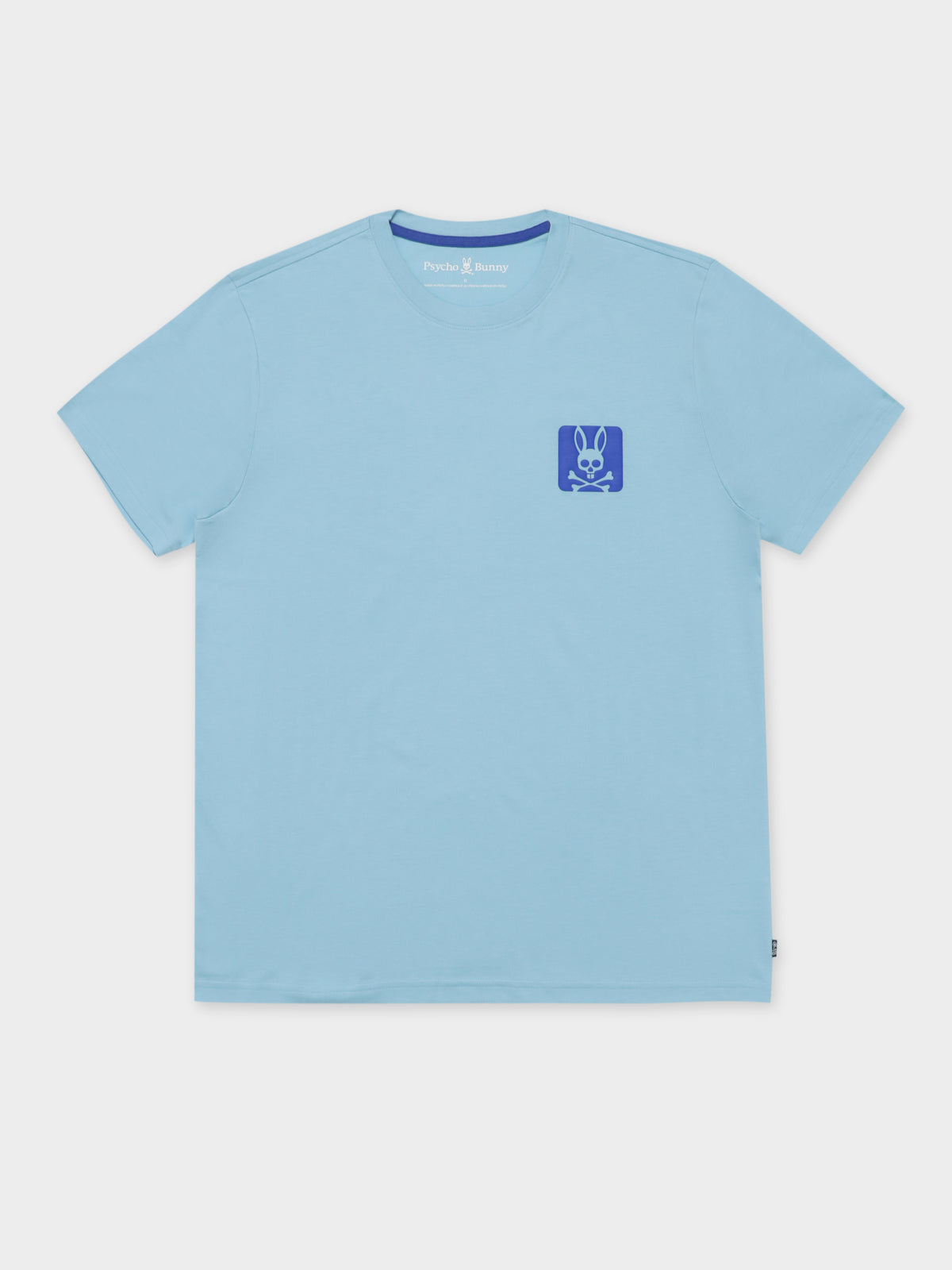 Psycho Bunny Inc Lloyds Relaxed Fit Graphic T-Shirt in Sky Blue | 436 Sky Blue