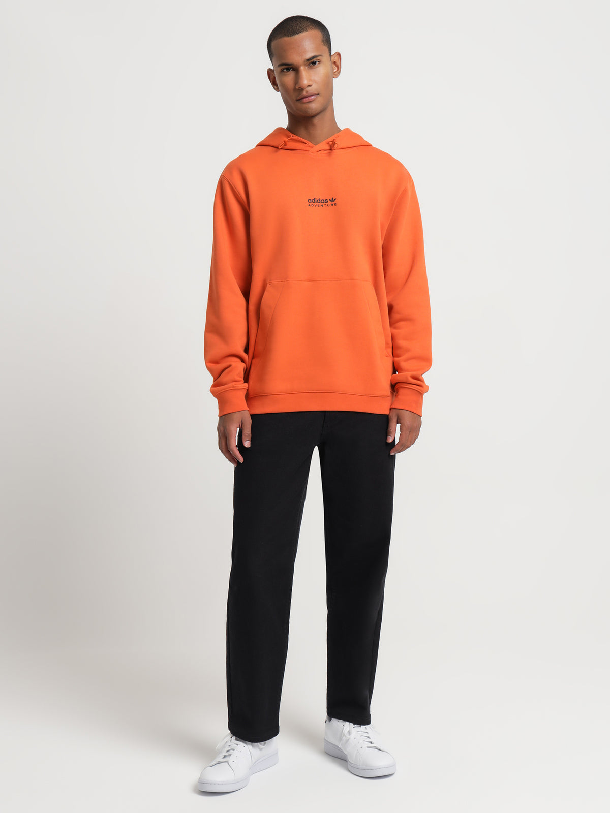 Adidas Adventure Hoodie in Craft Orange | Orange