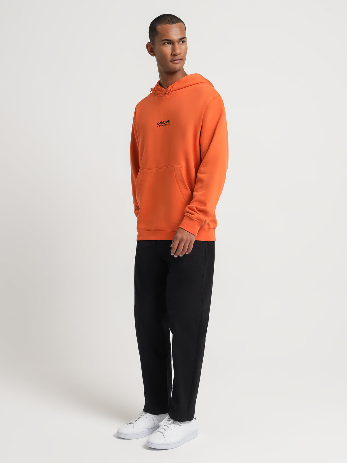 Adidas Adventure Hoodie in Craft Orange | Orange