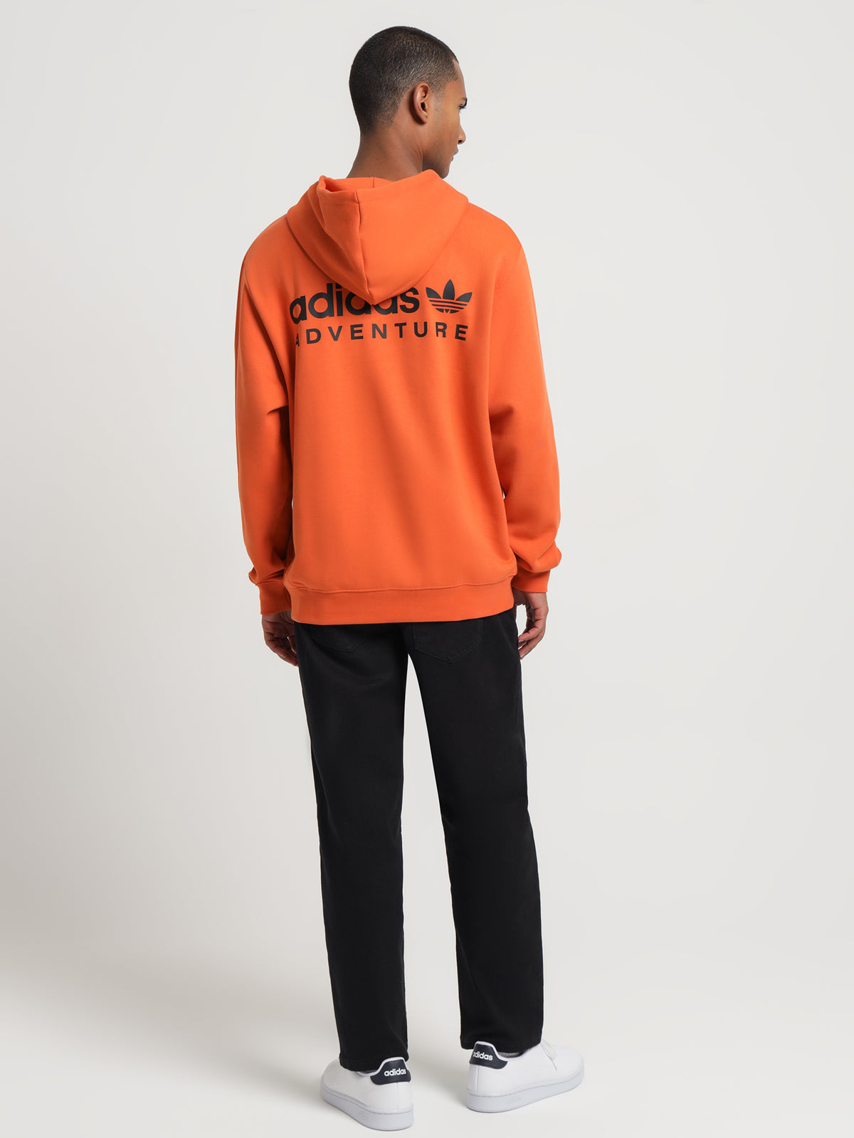 Adidas Adventure Hoodie in Craft Orange | Orange