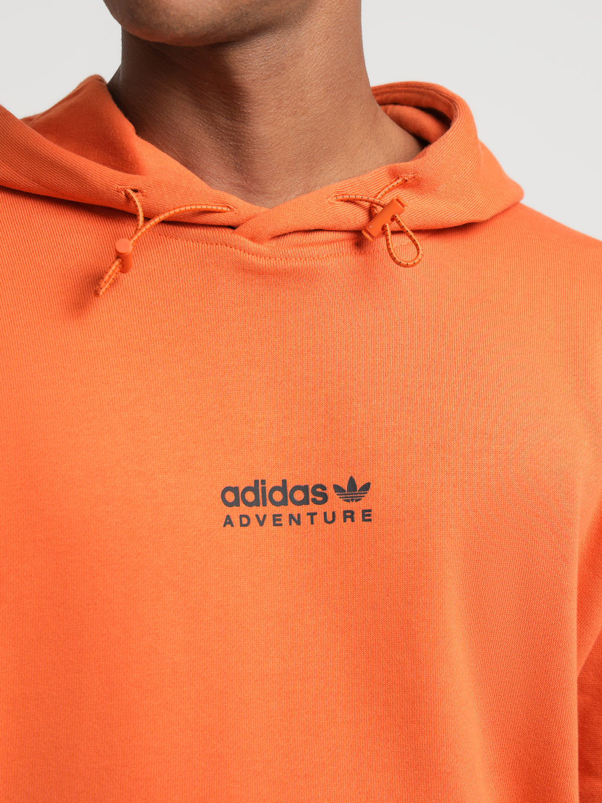 Adidas Adventure Hoodie in Craft Orange | Orange