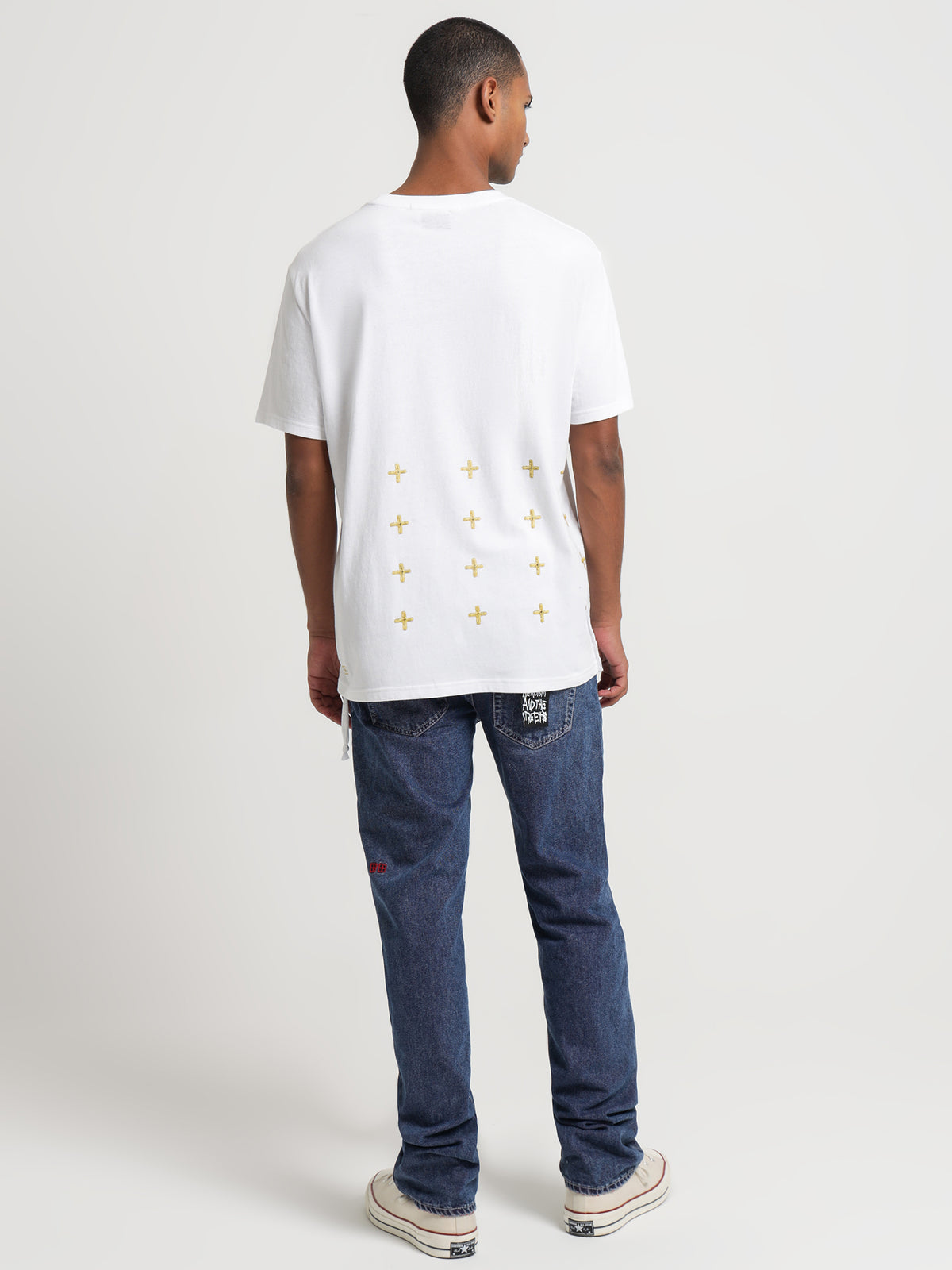 Ksubi Token Kash Short Sleeve T-Shirt in White | White