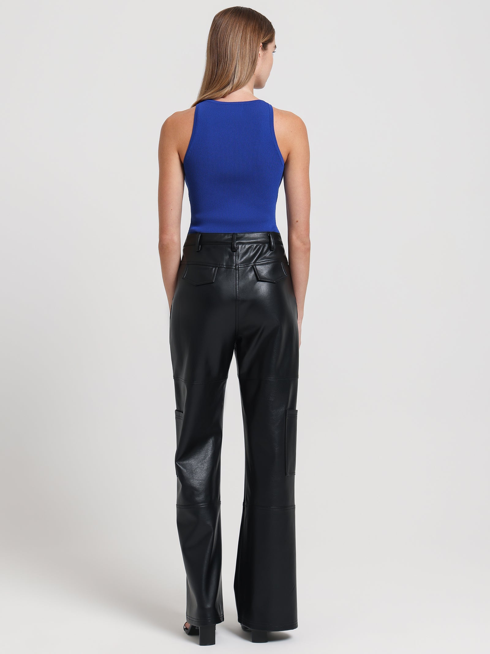 Sweeney Knit Bodysuit in Cobalt