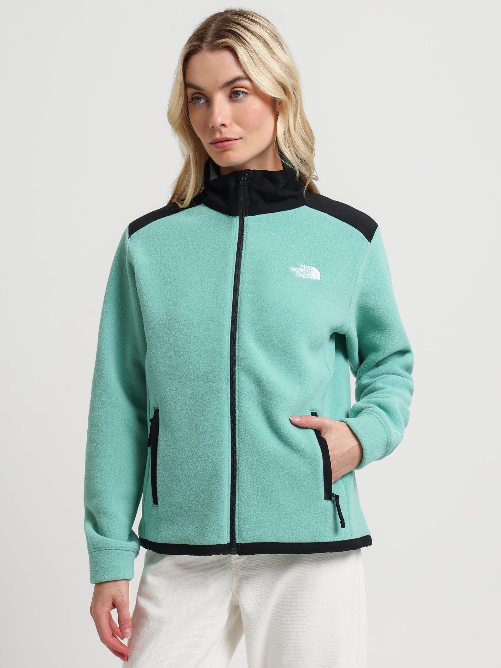 Alpine Polartec® 200 Fleece Full-Zip Jacket in Wasabi Green