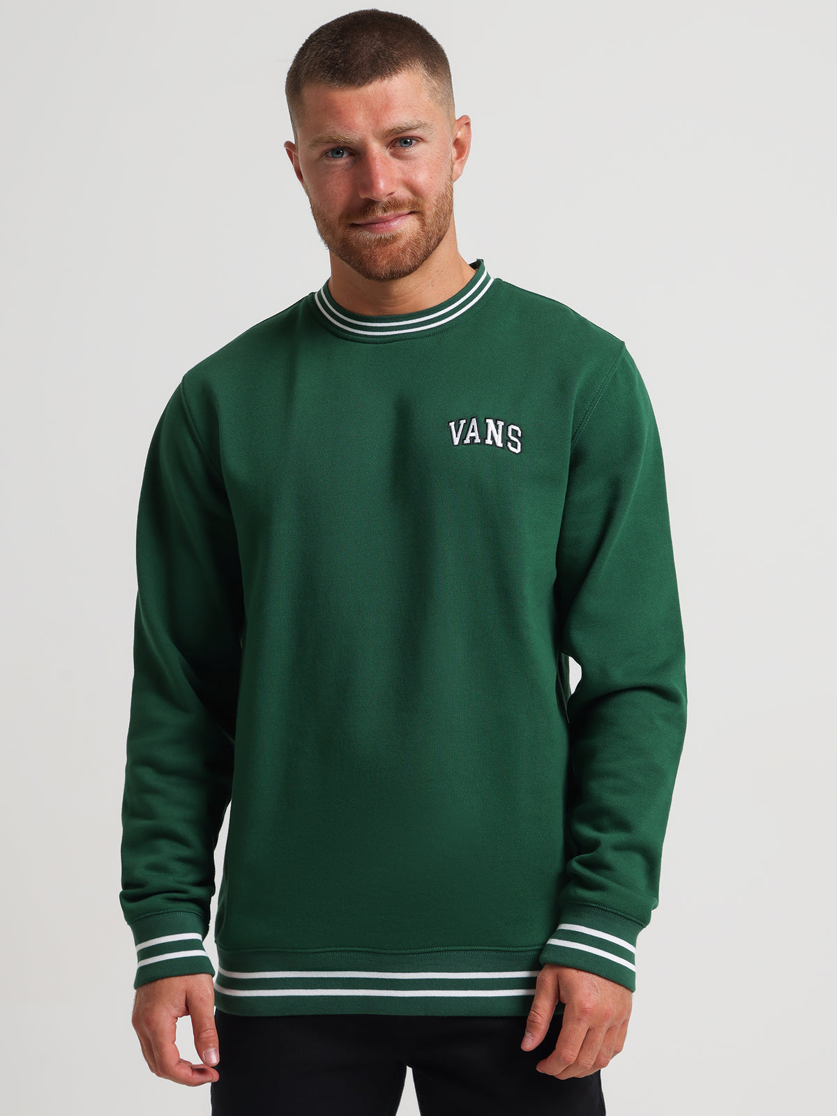 Vans Varsity Crew in Green | Green