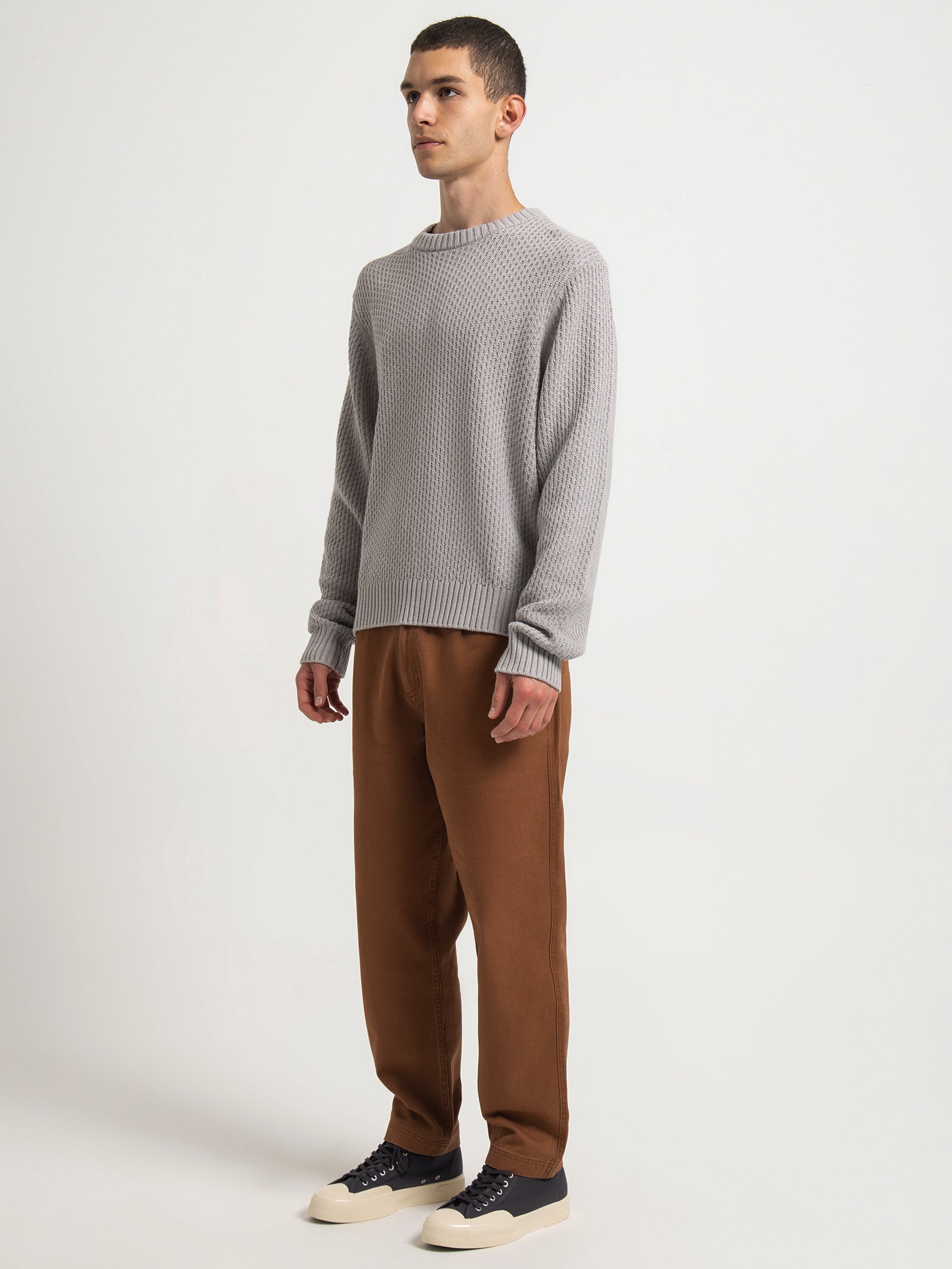 Article one Rowan Knit Sweater in Salt Salt | Glue Store