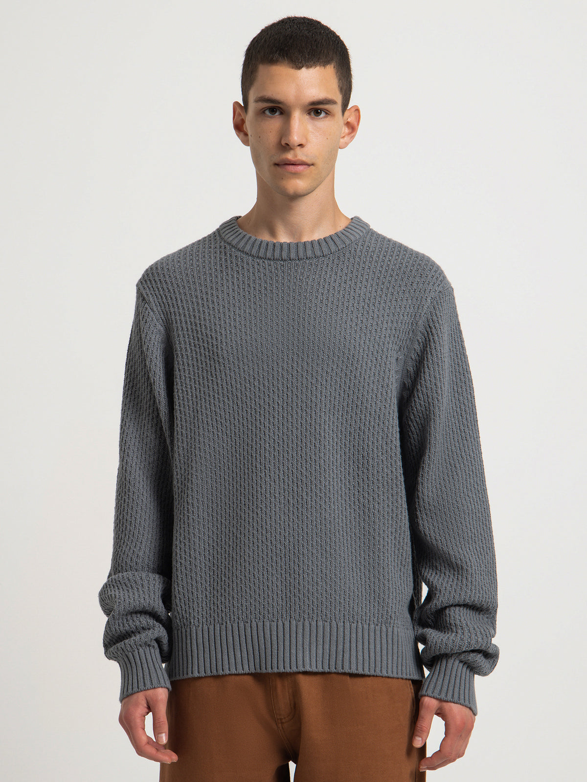 Article One Rowan Knit Sweater in Storm | Storm