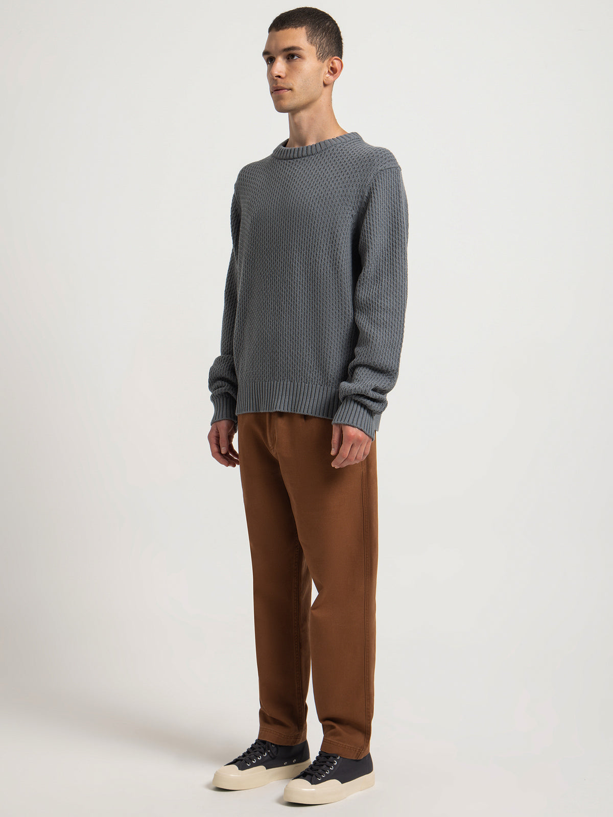 Article One Rowan Knit Sweater in Storm | Storm