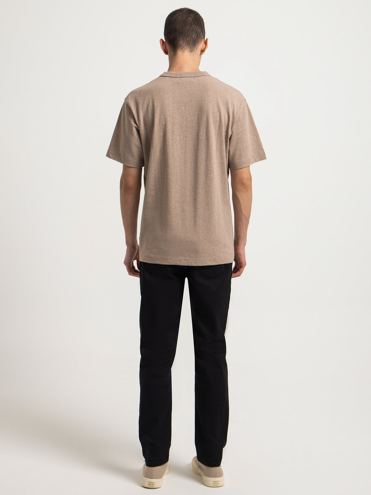 Article One Heavyweight Crew T-Shirt in Granola Marle | Granola Marle