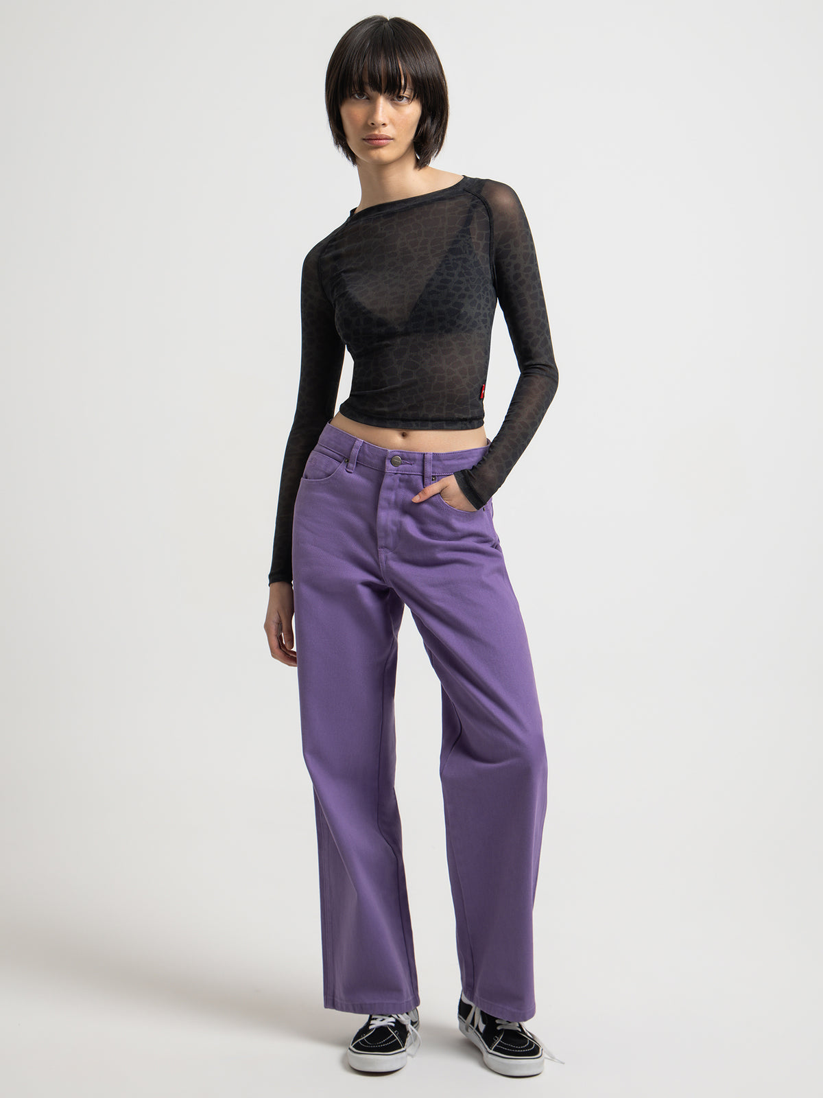 Worship Worship Carpenter Jeans in Prism Violet | Prism Violet