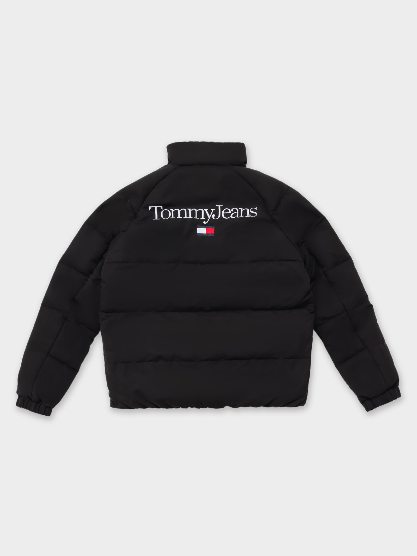 Tommy hilfiger Tommy Graphic Puffer Jacket in Black Black | Glue Store