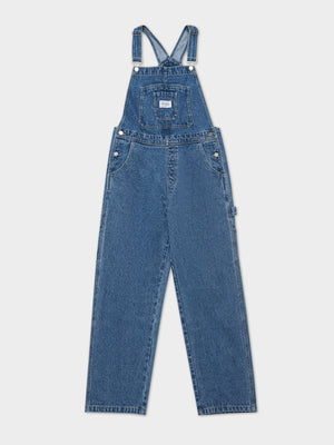 Nevada Denim Overalls in Indigo Denim - Glue Store