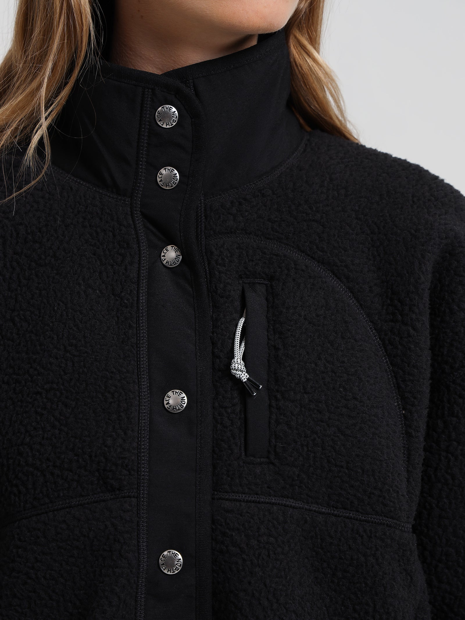 Cragmont Fleece Jacket in Black - Glue Store