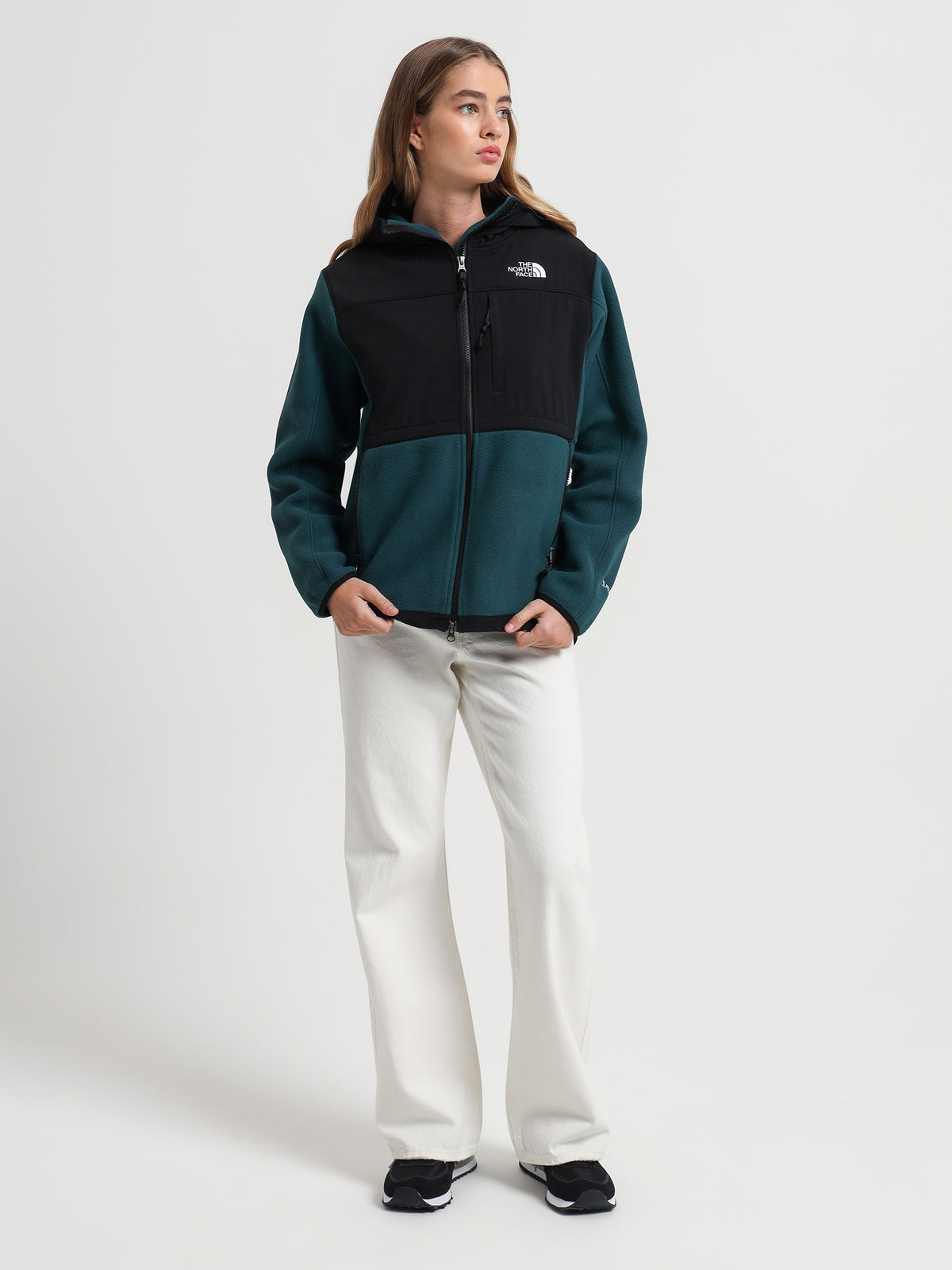 The North Face Denali Hoodie in Green | Green