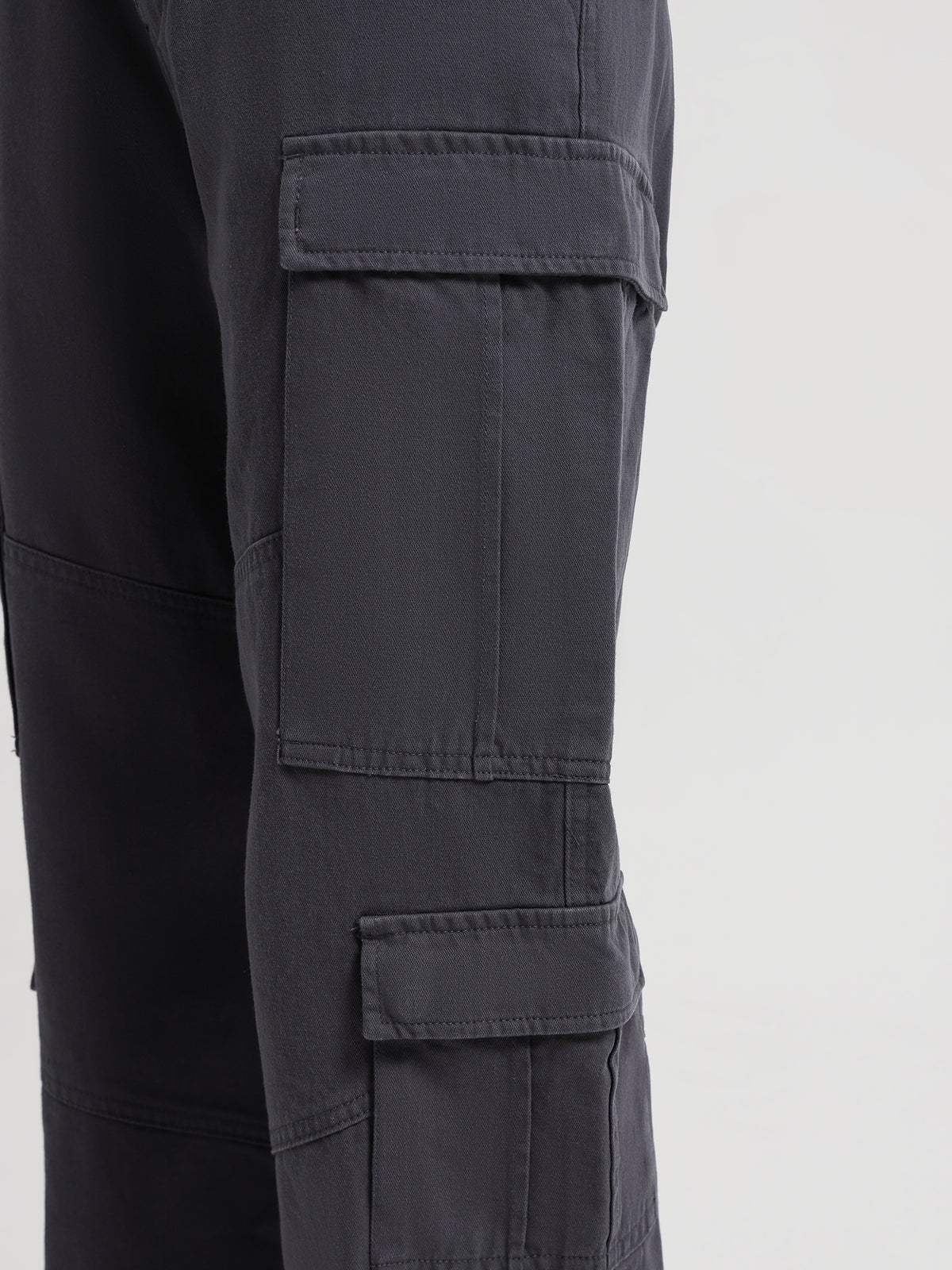 Stussy Surplus Cargo Pants in Charcoal | Charcoal