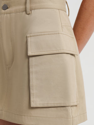 MISHA World Farah Pocket Detail Mini Skirt
