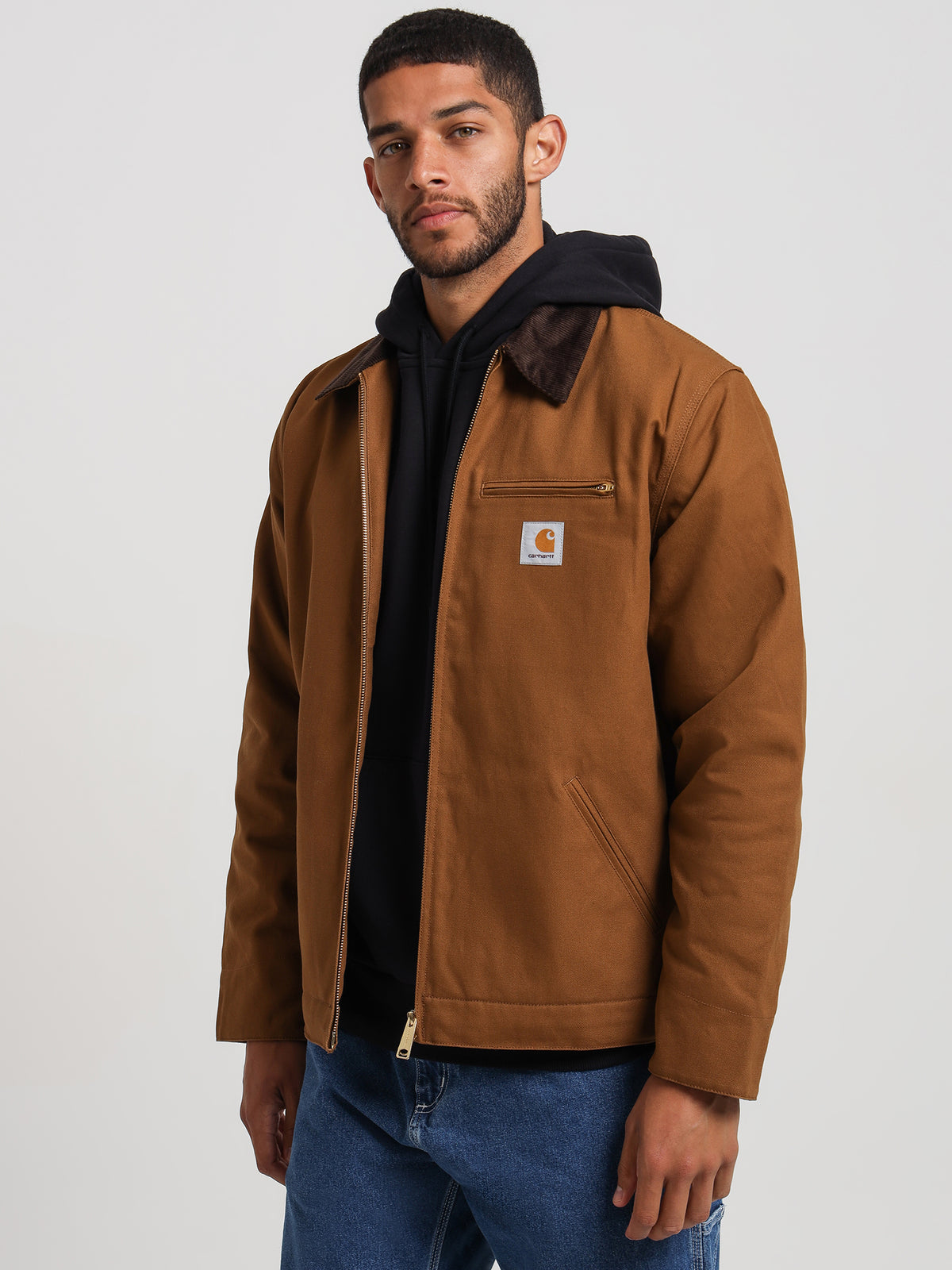 Carhartt Wip Detroit Jacket in Hamilton Brown | Brown