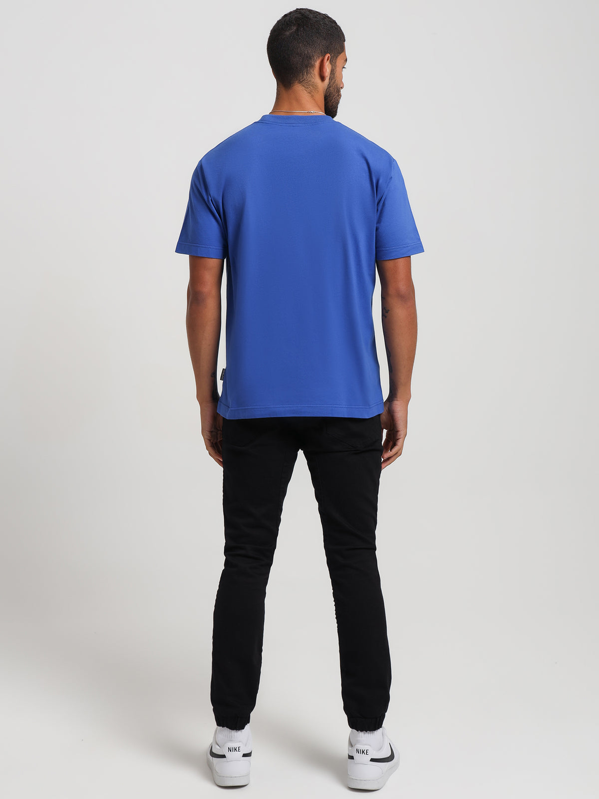 Henleys Club T-Shirt in Sapphire | Sapphire