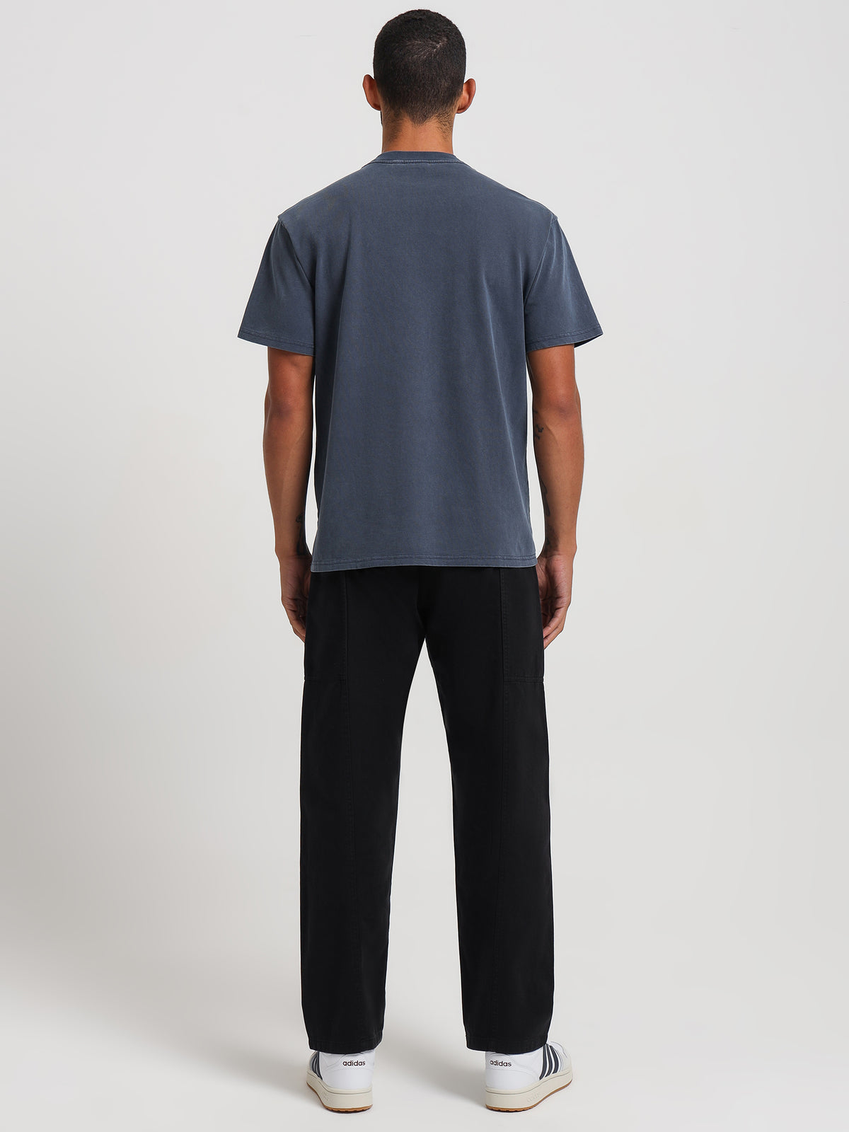 Gramicci Oval T-Shirt in Navy Pigment | Navy