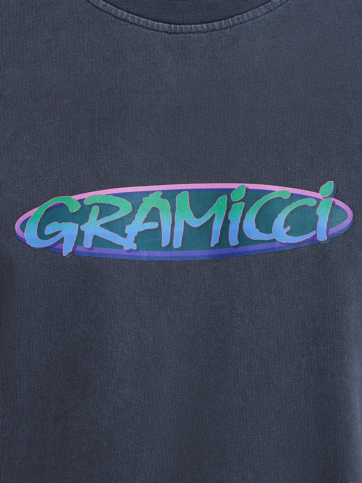 Gramicci Oval T-Shirt in Navy Pigment | Navy