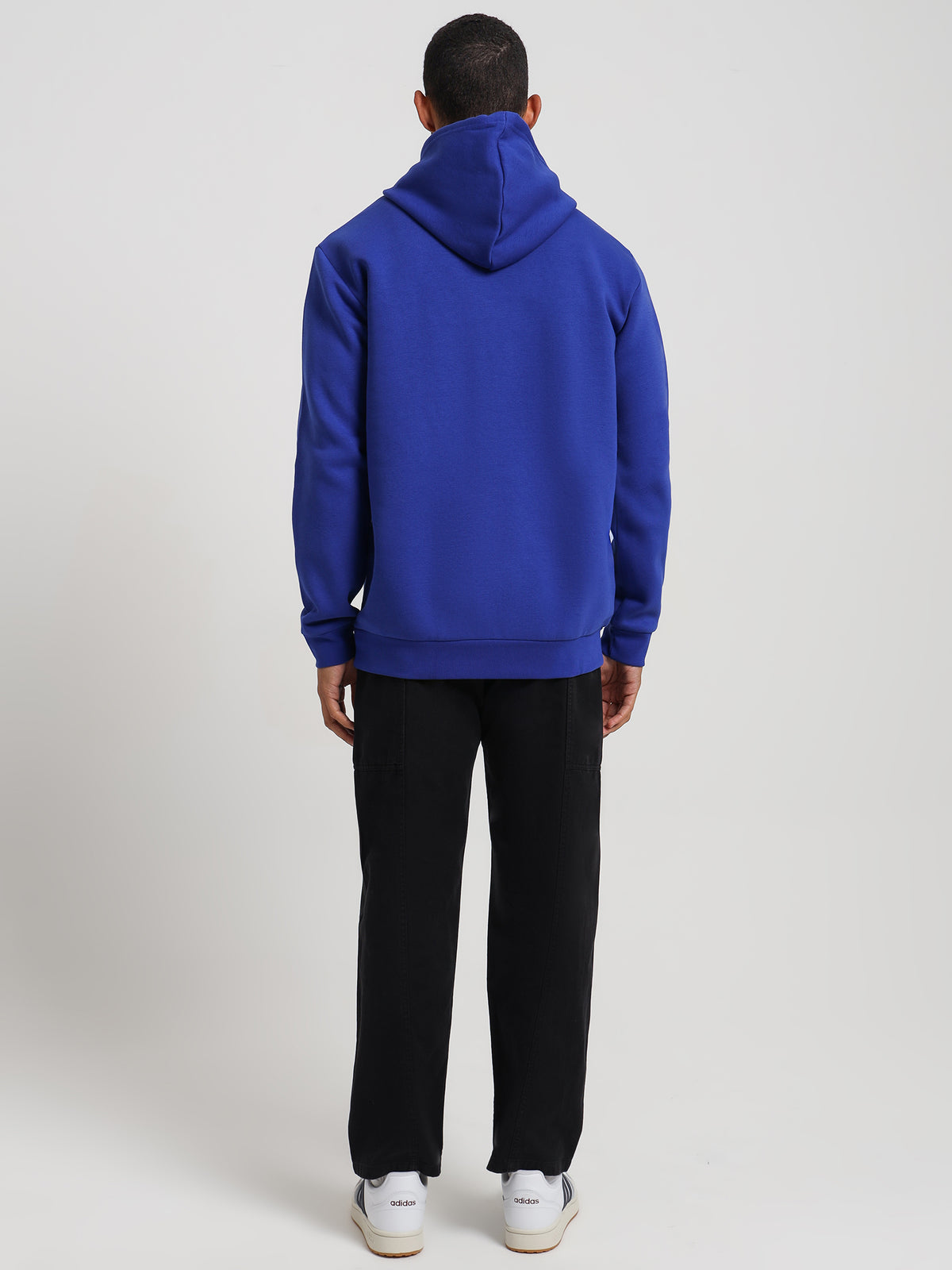 Adidas Trefoil Essentials Hoodie in Semi Lucid Blue | Semi Lucid Blue