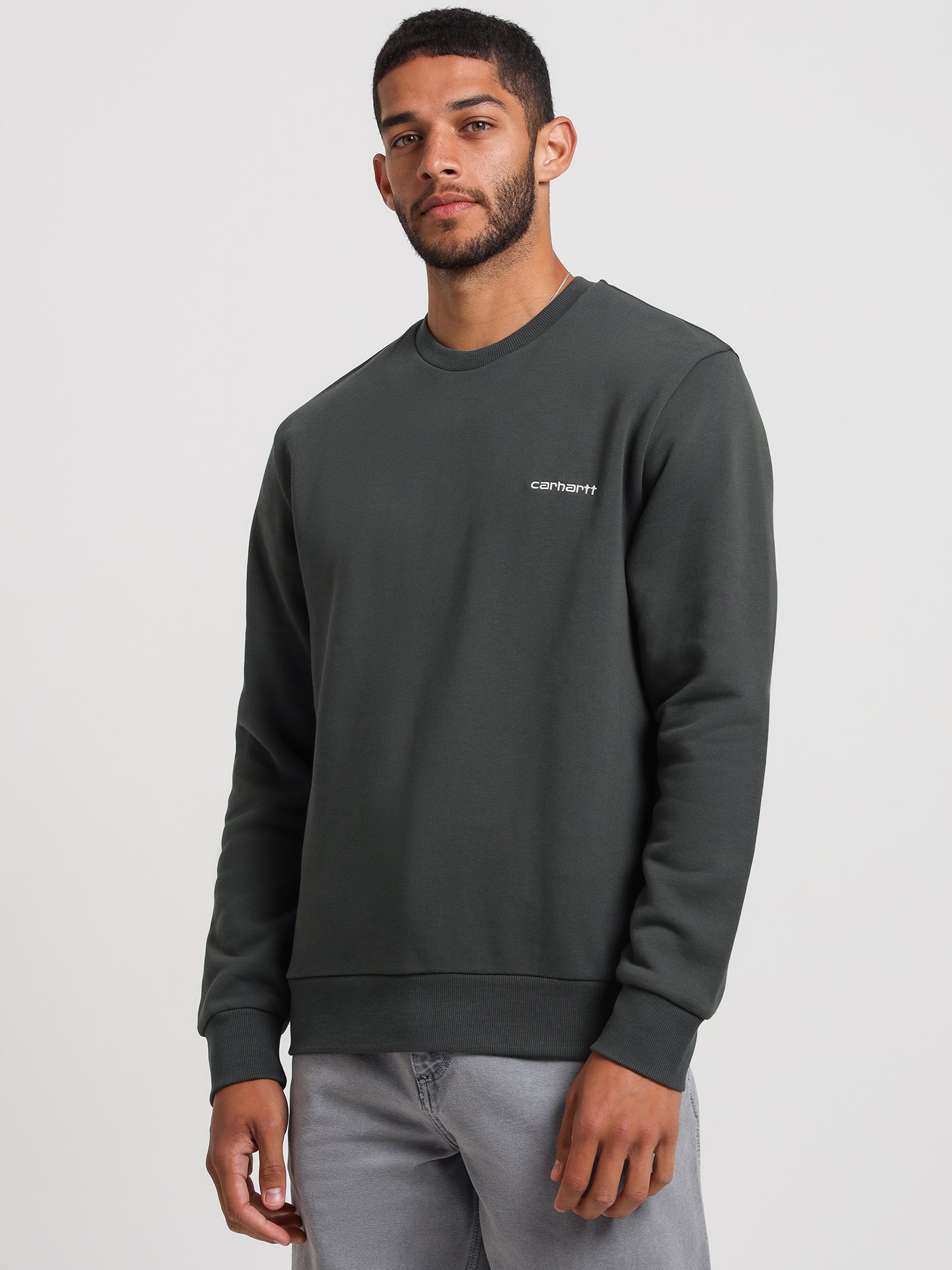 Carhartt green sweater best sale