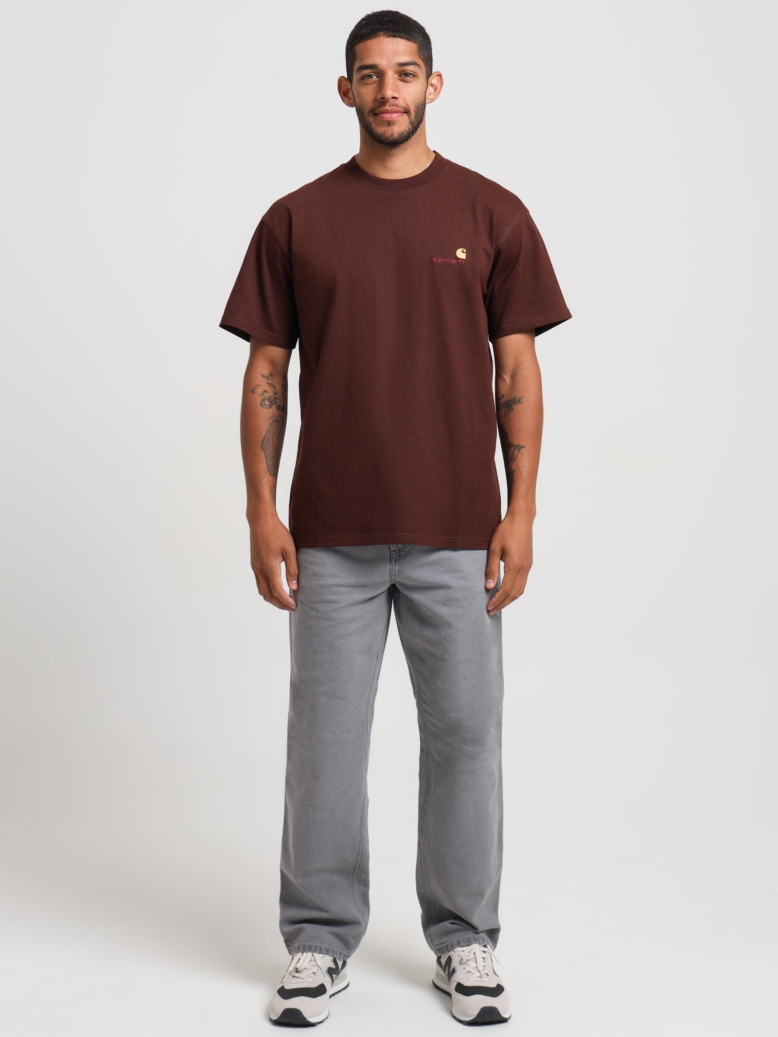 Carhartt WIP Goods T-shirt in brown