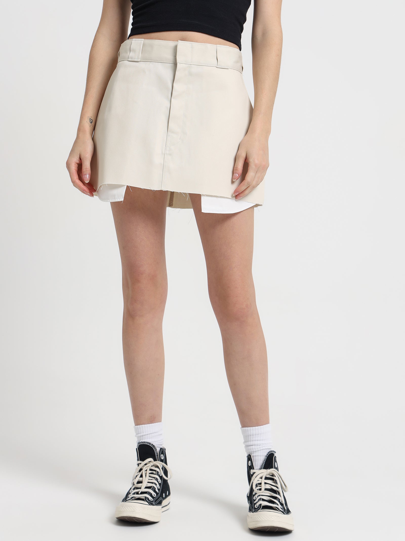 Dickies 874 Mini Skirt in Bone Bone | Glue Store