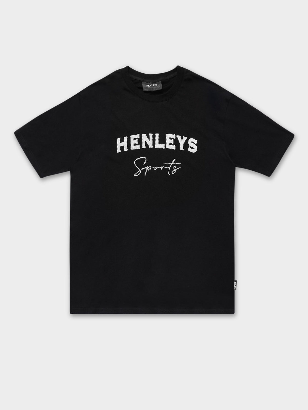 Henleys Club T-Shirt in Black | Black