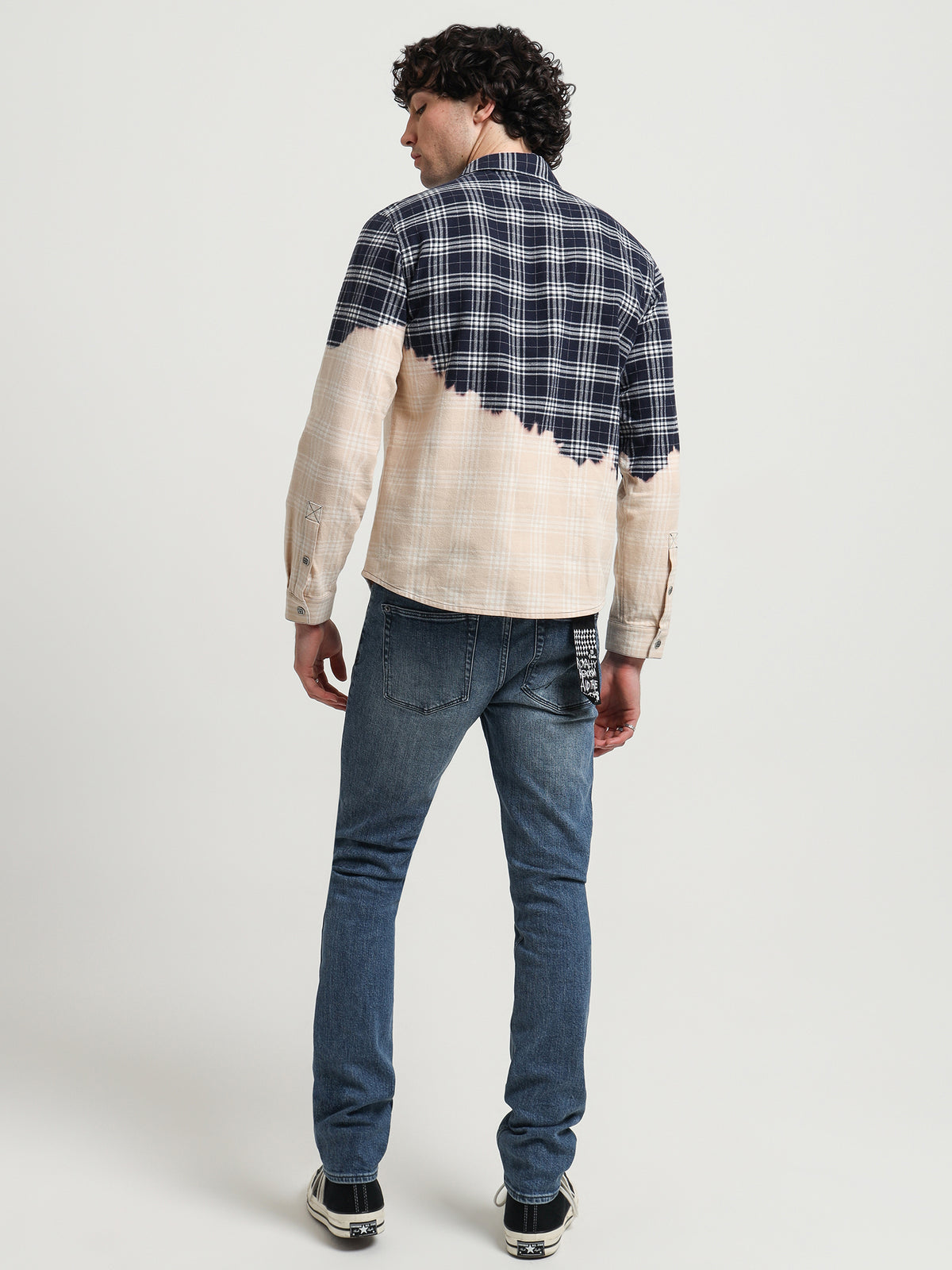 Ksubi Paradox Long Sleeve Shirt in Denim | Denim