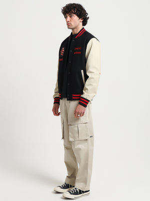 Ksubi Men's Icons Letterman Jacket