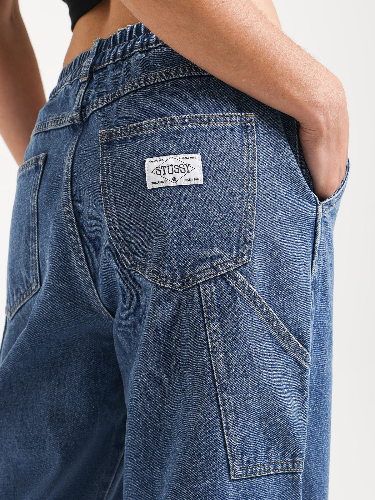 Stussy Nevada Denim Jeans in Indigo Denim | Indigo Den