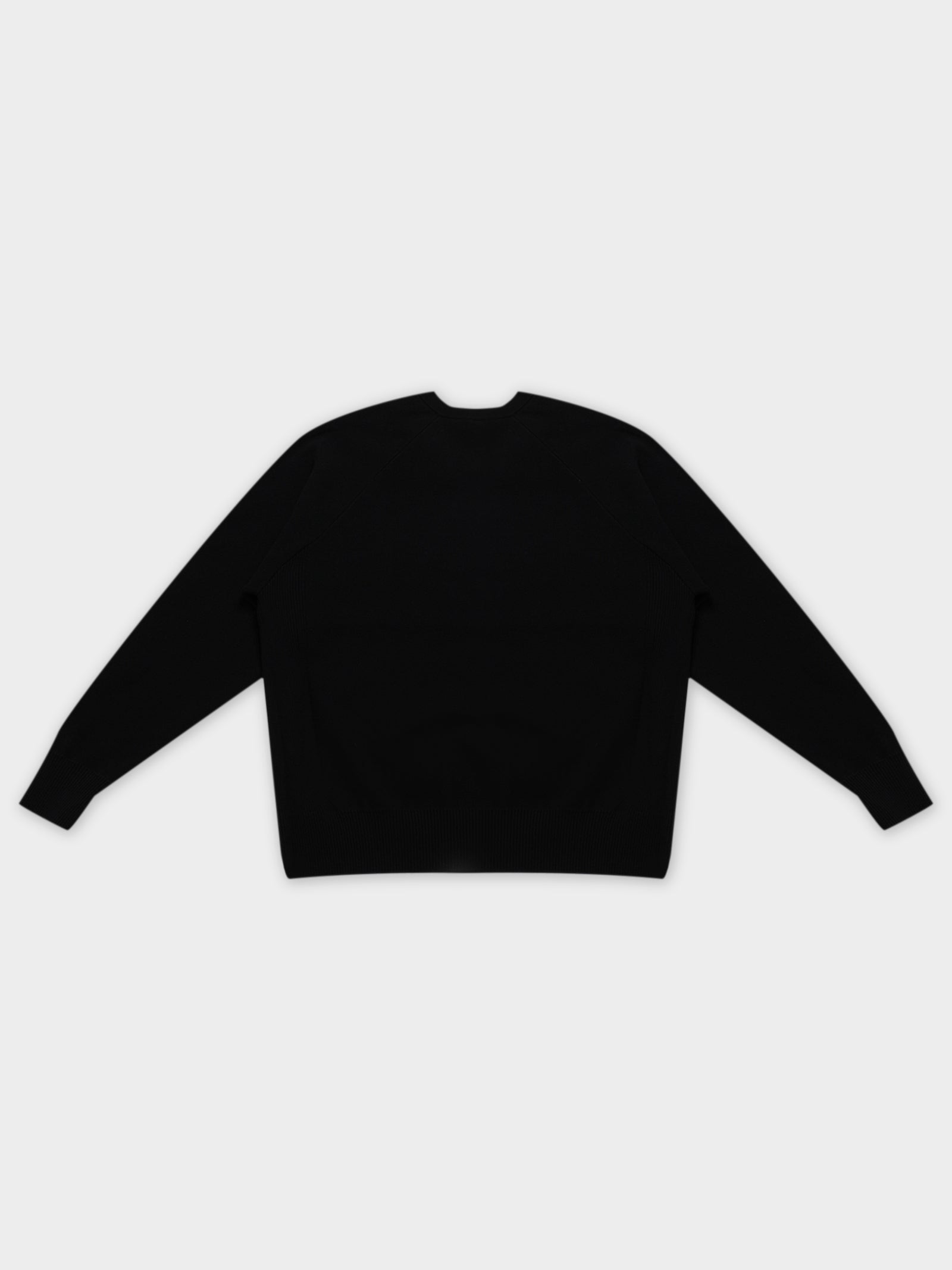 Rebound Knitted Crew in Black