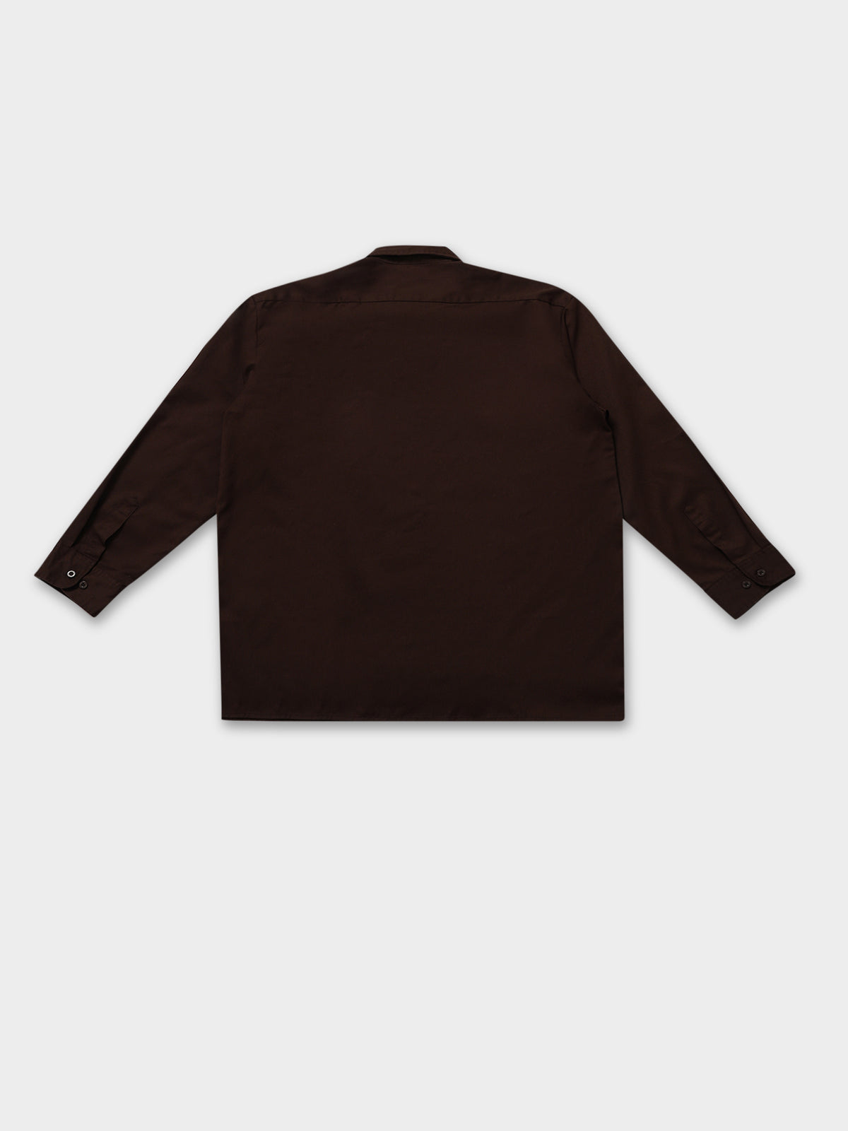 Dickies 574 Long Sleeve Shirt in Brown | Brown