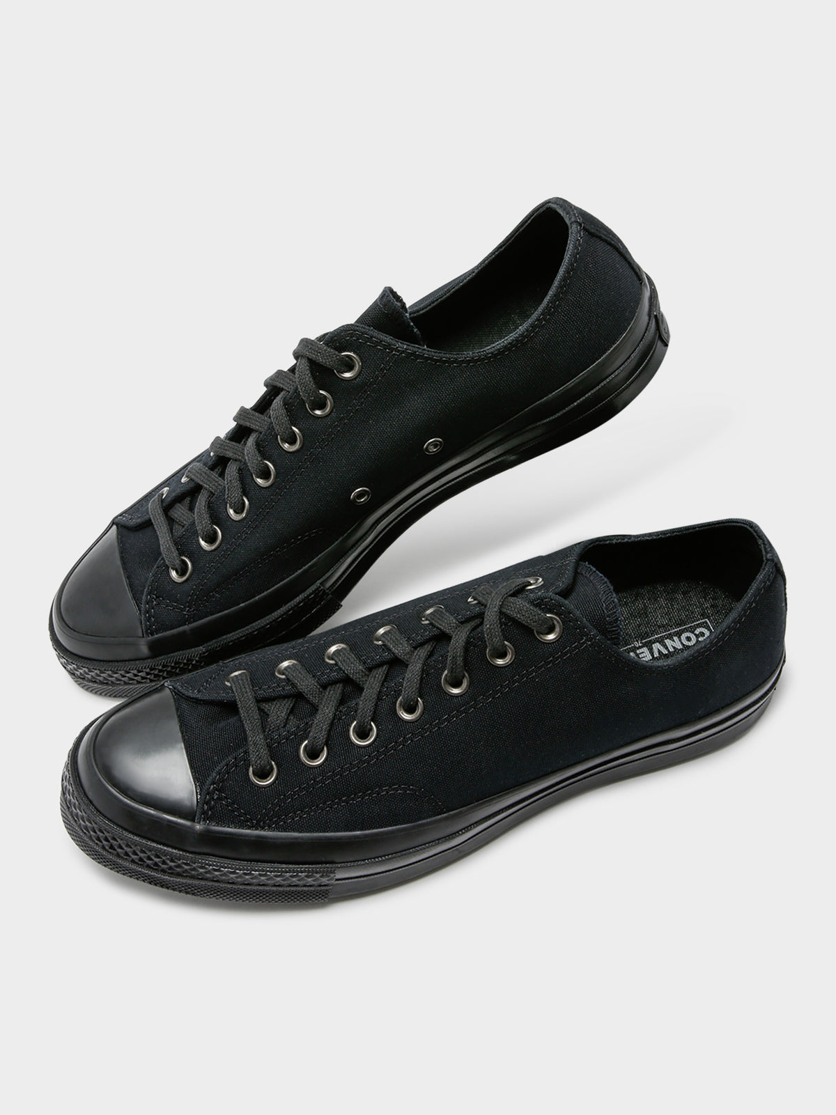 Converse Unisex Chuck 70 Low Top Sneakers in Ox Vintage Black | Black