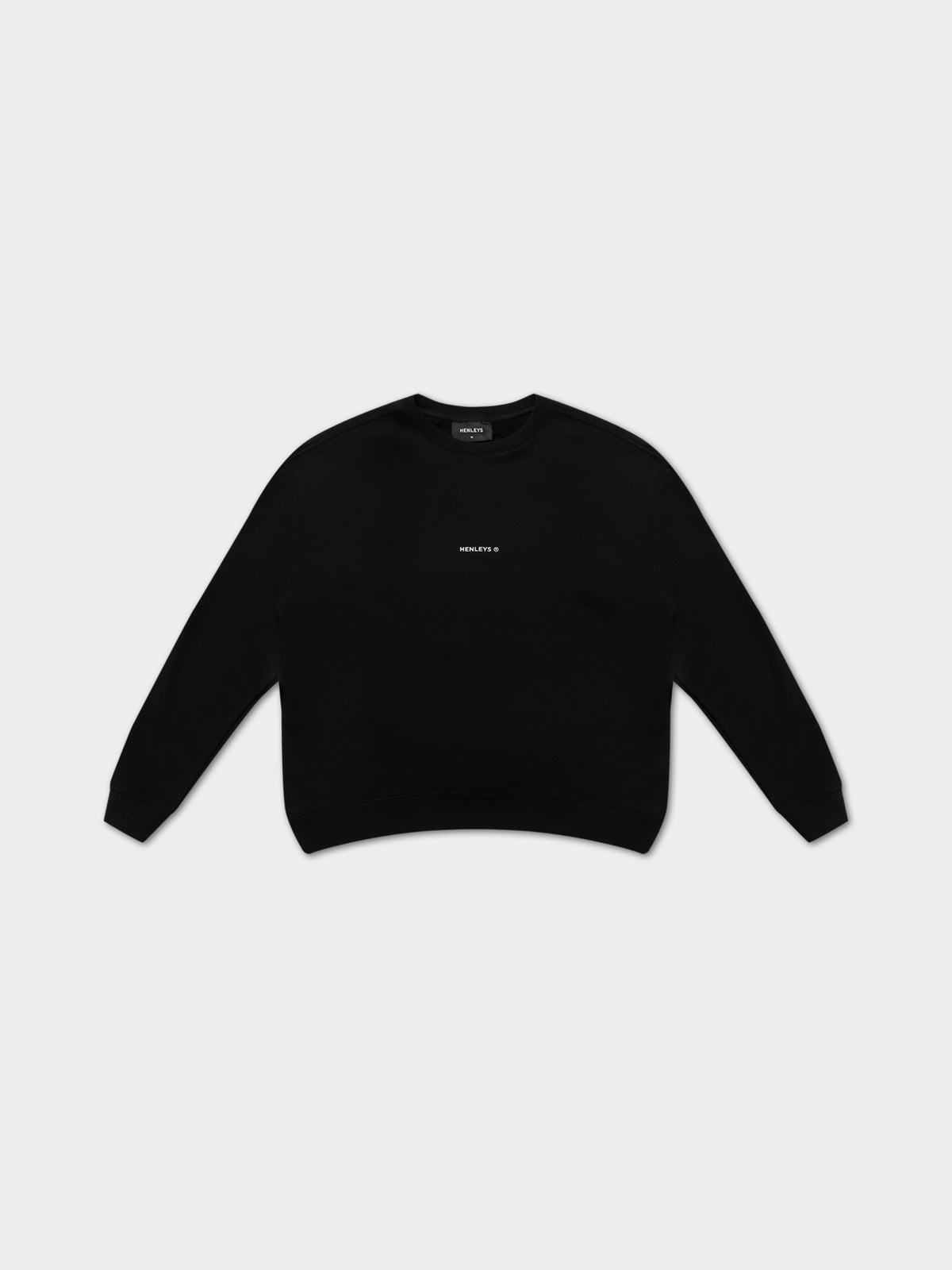 Henleys Team Spirit Crew in Black | Black